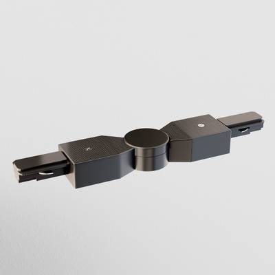 Коннектор поворотный шарнирный Unity черный, TRA001CS-11B. TM Maytoni