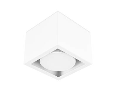 Точечный накладной светильник GX53 TN705 WH белый GX53 100*100*80