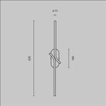 Настенный светильник (бра) Renaissance 3000К 6Вт, MOD256WL-L5B3K. TM Maytoni