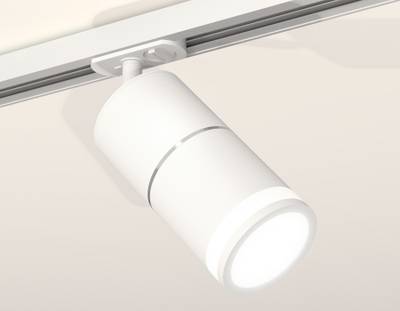 Комплект трекового светильника с акрилом XT7401003 SWH/PSL/FR белый песок/серебро полированное/белый матовый MR16 GU5.3 (A2536, C7401, A2070, C7401, N7120)