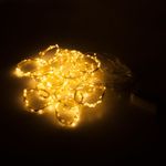Гирлянда занавес "Роса" теплый белый 2*3м IP20 200-004