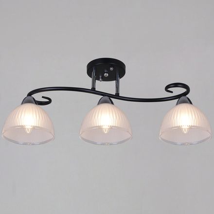 66360-0.3-03 BK+CR светильник потолочный