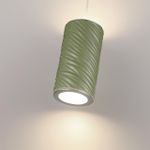 5451/18LA L-VISION ODL_EX26 зеленый/никель/металл/керамика/хрусталь/акрил Подвес LED x 18W 2000К/3000K/4000K/переключ. RIVERA