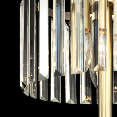 Citilux Инга CL335833 Настольная лампа хрустальная Бронза