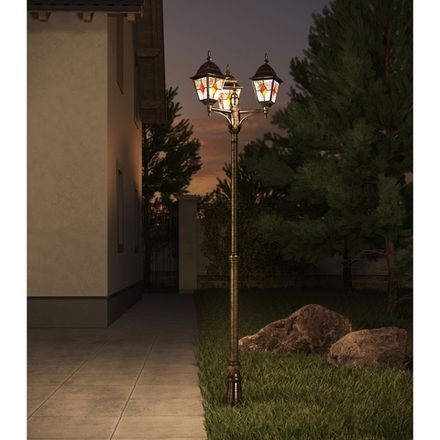 Парковый светильник Arte Lamp MADRID A1542PA-3BN, 3хE27