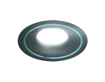 Встраиваемый точечный светильник TN121 BK/S черный/песок GU5.3 D100*30