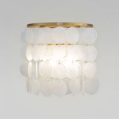 Бра с перламутром 60084/2 латунь/перламутр