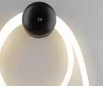 08041-2,19 Настенный светильник Далия черный w38*9,5 h56 Led 60W (4000K)