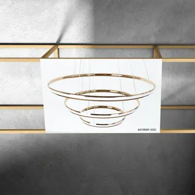 Подвесная люстра Arte Lamp MERIDIANA A2198SP-3GO, 1хLED