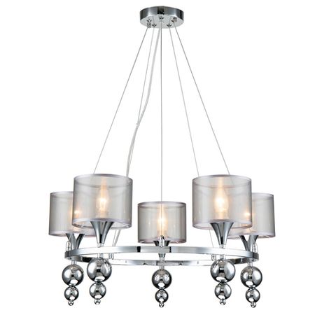 Подвесной светильник Escada 1130/5S E14*40W Chrome