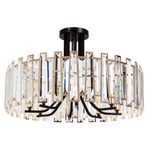 Потолочная люстра Arte Lamp AMBER A1028PL-8BK, 8хE14