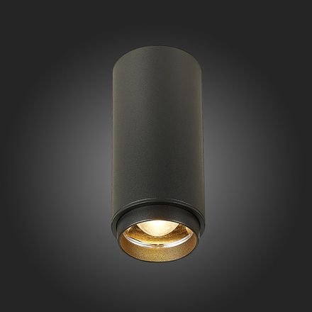 ST600.432.10 Светильник потолочный Zoom Черный LED 1*10W 3000K 1 000Lm Ra&gt;80 15-60° IP20 D59xH130 170-240VV