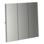 VLS000505 Клавиши для выключателя/переключателя трехклавишного, S70 (сталь). (ТМ Maytoni)