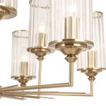 Люстра Crystal Lux GLORIA SP9 BRASS 1910/309