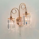 Citilux Синди CL330322 Бра хрустальное с выключателем Золото