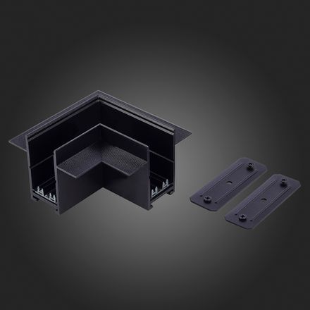 ST021.422.14 Угол-соединитель для встраиваемого  шинопровода Skyline 220 ST-Luce Черный