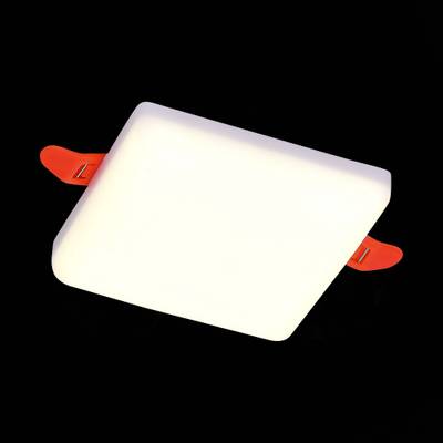 ST700.038.08 Св-к встр. Белый LED 1*8W 3000K 690Lm Ra80 120° IP20 L90xW90xH20 85-265V