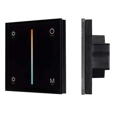 Панель SMART-P21-MIX-G-IN Black (12-24V, 4x3A, Sens, 2.4G) (Arlight, IP20 Пластик, 5 лет)