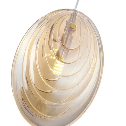 Светильник подвесной Crystal Lux MAR SP1 AMBER 2351/201