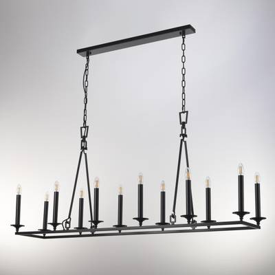 Citilux Маркиз CL471265 Люстра замковая подвесная Чёрная