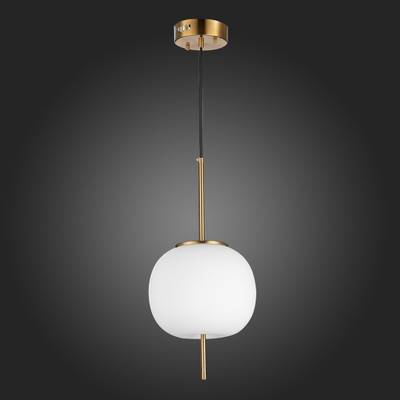 SL1621.203.01 Подвес ST-Luce Золотистый/Белый LED 1*13W 3000K