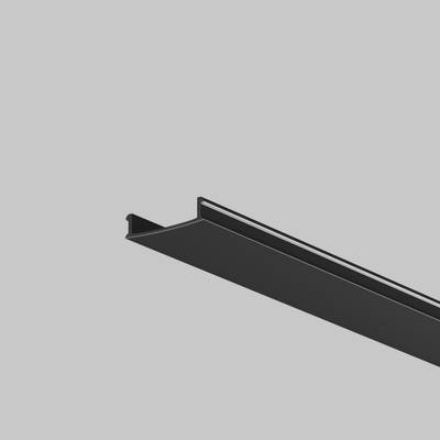 Рассеиватель для профиля 61×14 (Чёрный, 2 м), ALM-6114-B-DF-2M 642014. TM Maytoni