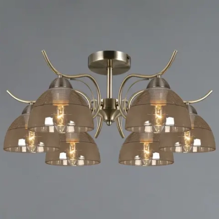 IL0733-6CSQ-25 AB AREZZO светильник потолочный ILLUMICO, E27х6
