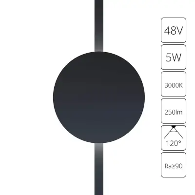 Магнитный трековый светильник Arte Lamp RAPID A1163PL-1BK, 1хLED