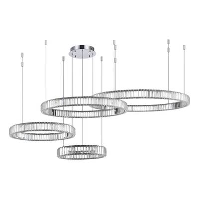 SL1622.103.04 Люстра подвесная ST-Luce Хром/Прозрачный LED 1*190W 4000K