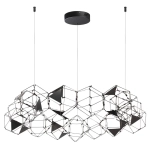 5087/68L L-VISION ODL25 293 черный хром/металл Люстра LED 68W 4000K 3740Лм TRELLIS