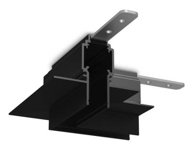 Комплект прямых соединителей для шинопровода Magnetic 48V 10mm GL2006 AL алюминий 40*40*1,5 2шт