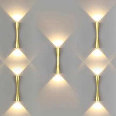4292/10WL HIGHTECH ODL22 373 золотистый/металл Настенный светильник IP20 LED 10W 536Лм 3000K ANIKA