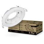 Светильник GX53R-standard RW-10PACK 230В встраив. под лампу GX53 метал. бел. (уп.10шт) IN HOME 4690612036243