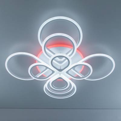 Citilux Транай Смарт CL235A200E RGB Умная люстра Белая