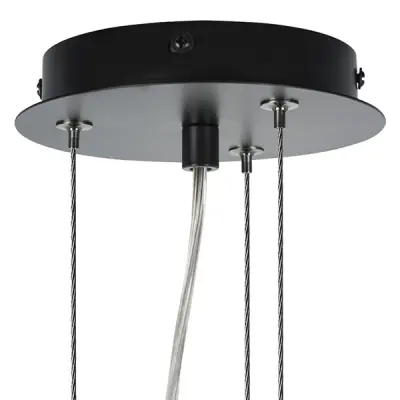 720807 Люстра SIENA 80х40W G9 ЧЕРНЫЙ/ЗОЛОТО Lightstar