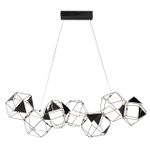 5087/32L L-VISION ODL25 505 черный хром/металл Люстра LED 32W 4000K 1900Лм TRELLIS
