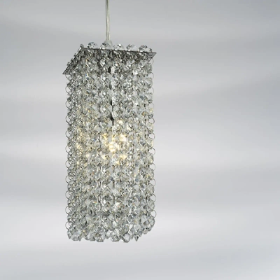 795424 Подвес CRISTALLO 1х40W G9 ХРОМ