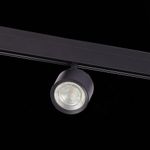 ST353.436.06 Магнитный трековый светильник Черный LED 1*6W 3000K 560Lm Ra&gt;80 36° IP20 L120xW81xH138 48V