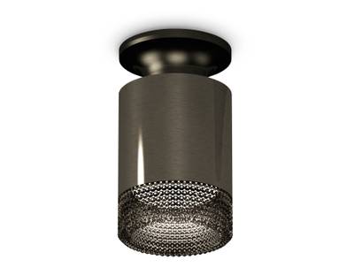 Комплект накладного светильника XS6303082 DCH/PBK/BK черный хром/черный полированный/тонированный MR16 GU5.3 (N6902, C6303, N6151)