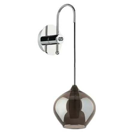 803547 Бра PENTOLA 1х25W G9 ХРОМ/ДЫМЧАТЫЙ Lightstar