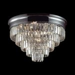 8266/8C CLASSI LN26 хром/хрусталь металл/прозрачный Люстра потолочная Е14 8*40W 220V ZAHA