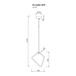 Подвесной светильник Visio FL1162-1P2, LED