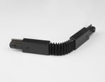 Коннектор гибкий для однофазного шинопровода Standard 220V GL7176 BK черный 285*35*20