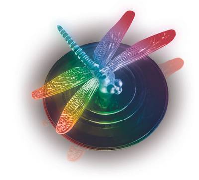 USL-S-106/PT075 Садовый светильник на солнечной батарее Magic dragonfly.Серия Special