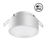 358903 SPOT NT22 588 белый Встраиваемый влагозащищенный светильник IP54 LED 4000K 10W 220V MAY