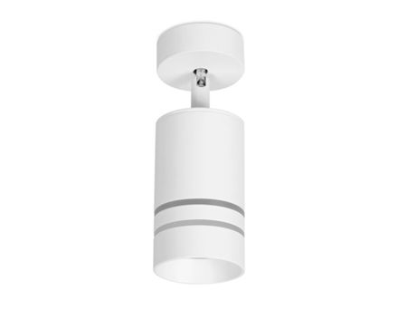 Поворотный светодиодный точечный светильник TN245 WH/S белый/песок LED 4200K 5W D60*100