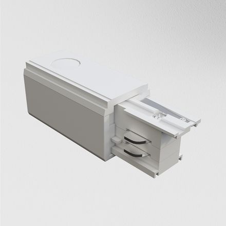 Ввод питания правый Trinity белый, TRA005B-31W-R. TM Maytoni