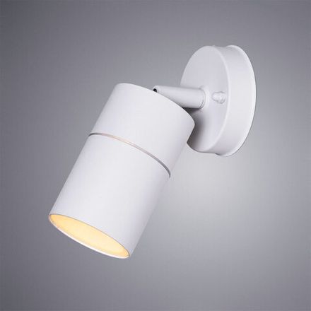 Уличный настенный светильник Arte Lamp MISTERO A3304AL-1WH, 1хGU10