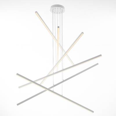 Citilux Стиг CL203260 LED Люстра подвесная с пультом Белая
