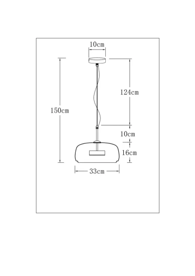 Подвесной светильник Arte Lamp PADOVA A2404SP-33AM, 1хLED